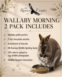 Wallaby Morning Pack – Mt Rumney Wildlife Experience – Wallaby Morning 2 Pack