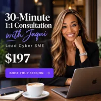 30-Min 1:1 Cybersecurity Consult w Jaqui – Image 2
