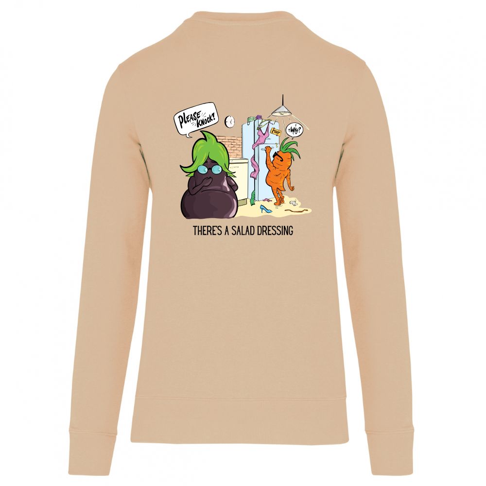 Dunne sweater There's a salad dressing – Light Sand, 2XL