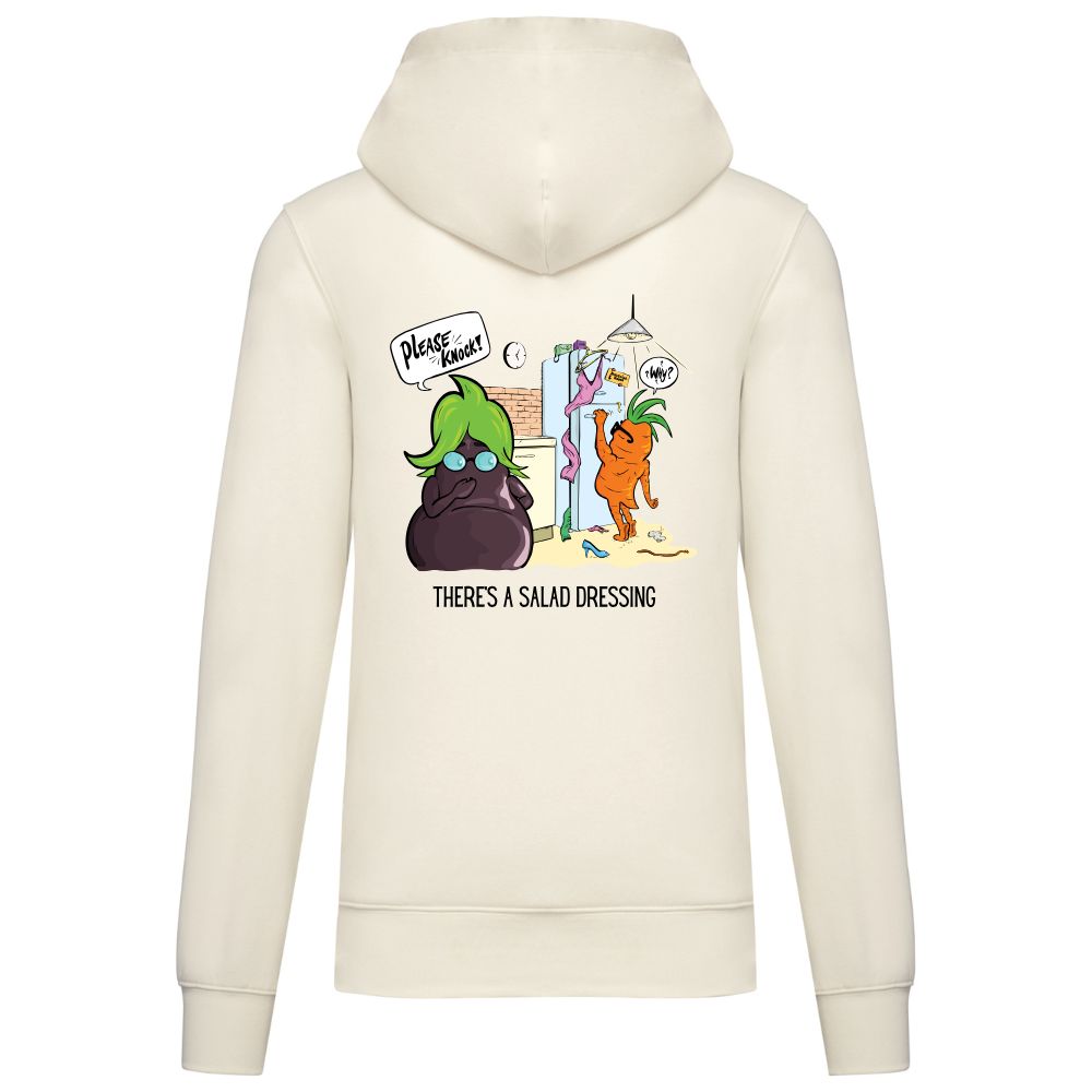 Dunne hoodie There's a salad dressing – Coconut Milk, XL