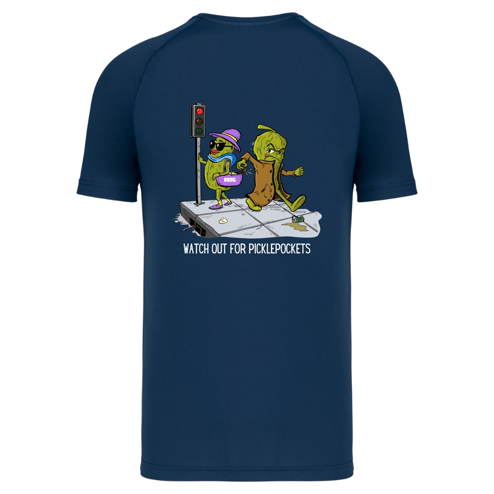 Sport t-shirt Watch out for picklepockets – Sporty Navy, 2XL