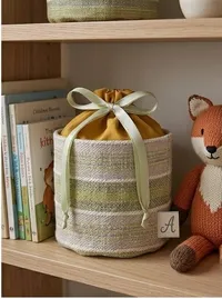 Basket S-green/yellow – Image 2