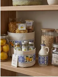 Basket Tiles/lemons – Image 1