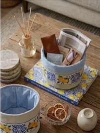 Basket Tiles/lemons – Image 3