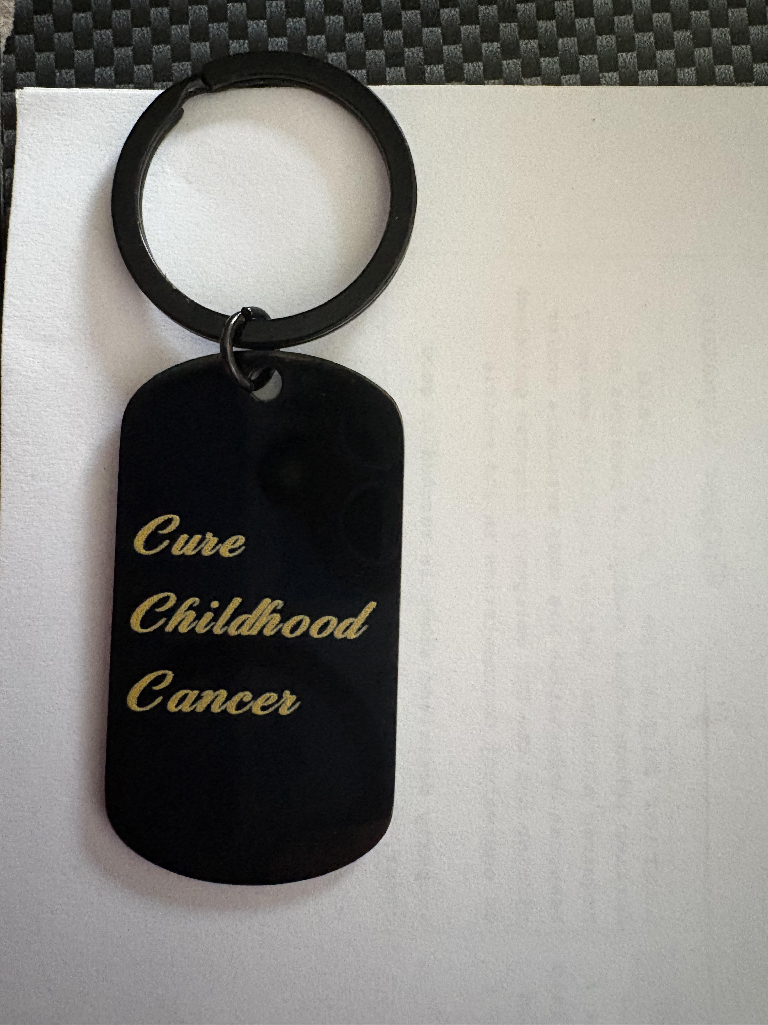 "Cure Childhood Cancer" Keychains – Image 1