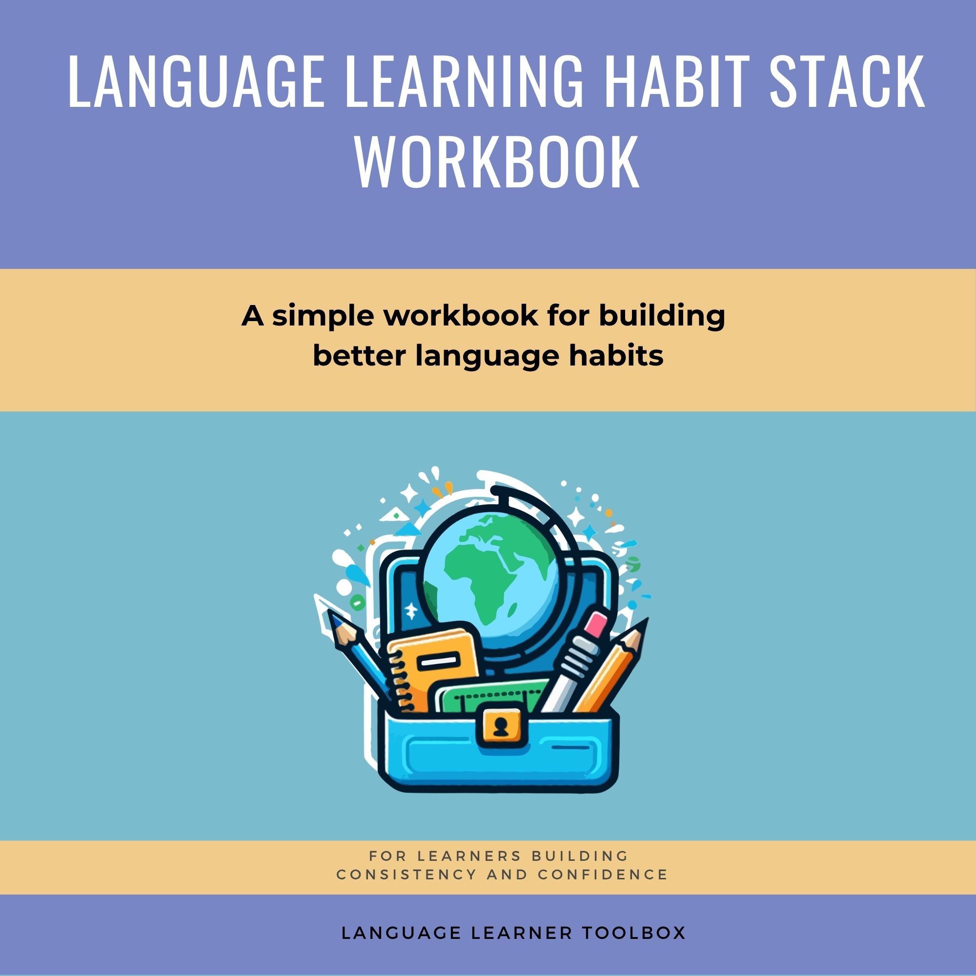 Language Learning Habit Stack Workbook - Digital Download – Image 1