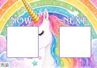 Unicorn Rainbow Now & Next Board – Image 2
