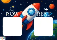Space Rocket Visual Board Starter Pack – Image 3
