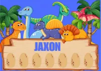 Dinosaur Blue Visual Board Starter Pack – Image 2