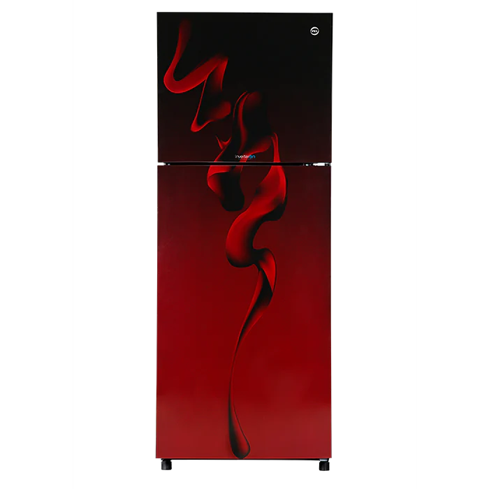 PEL InverterOn Flat Glass Door Refrigerator – 2350 (240 LTR) , Maroon Blaze 