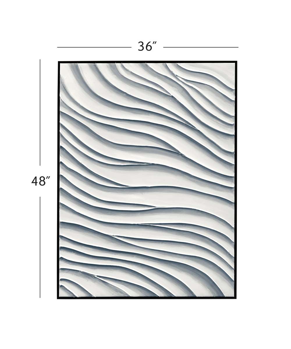 Ripples Framed Canvas – Image 5