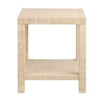 Providence Rafia End Table – Image 2