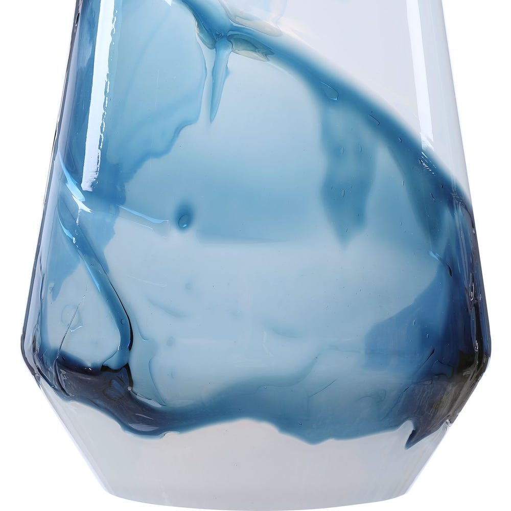 Windswept Blue & White, 1 Lt Mini Pendant – Image 6