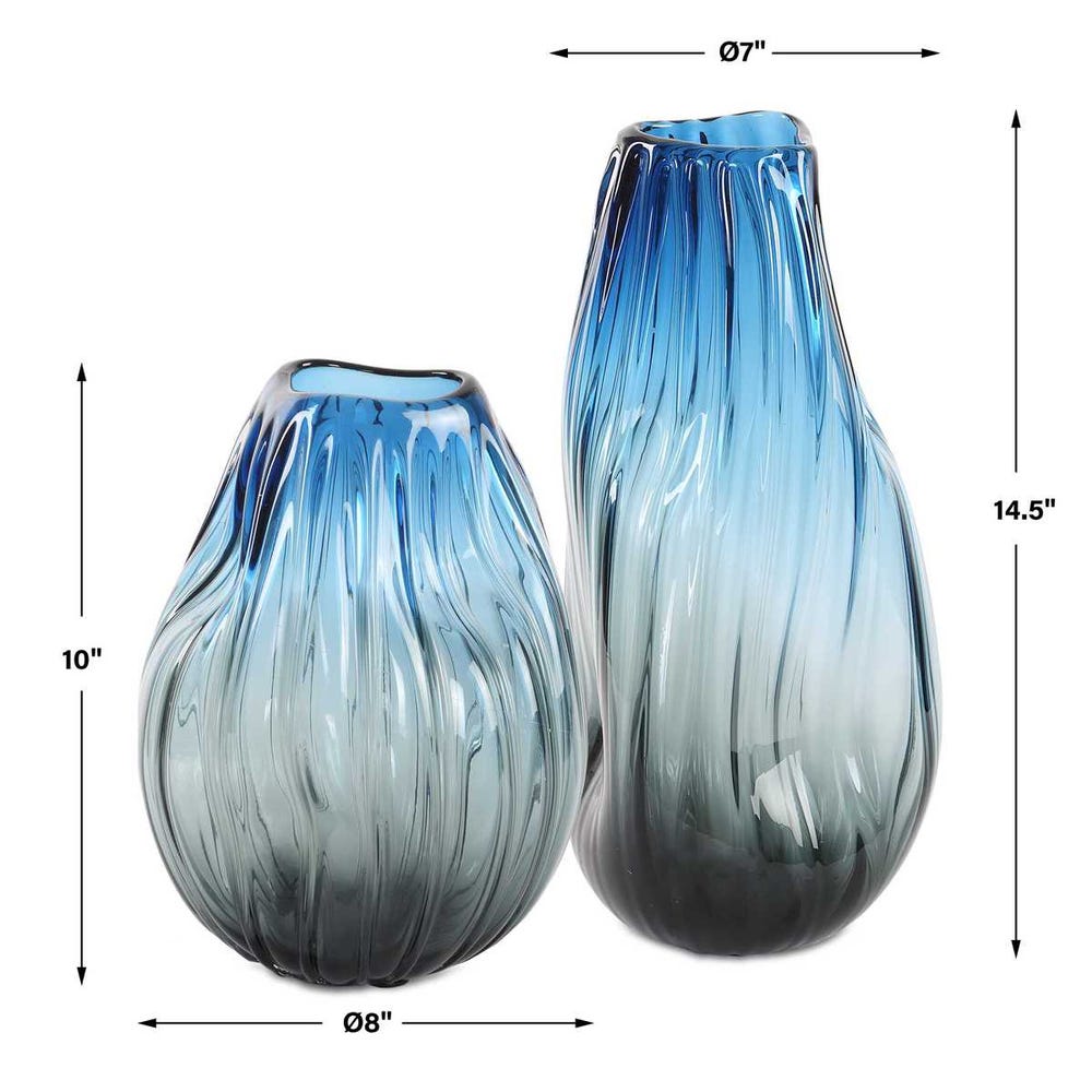 Midnight Horizon Vases, S/2 – Image 5