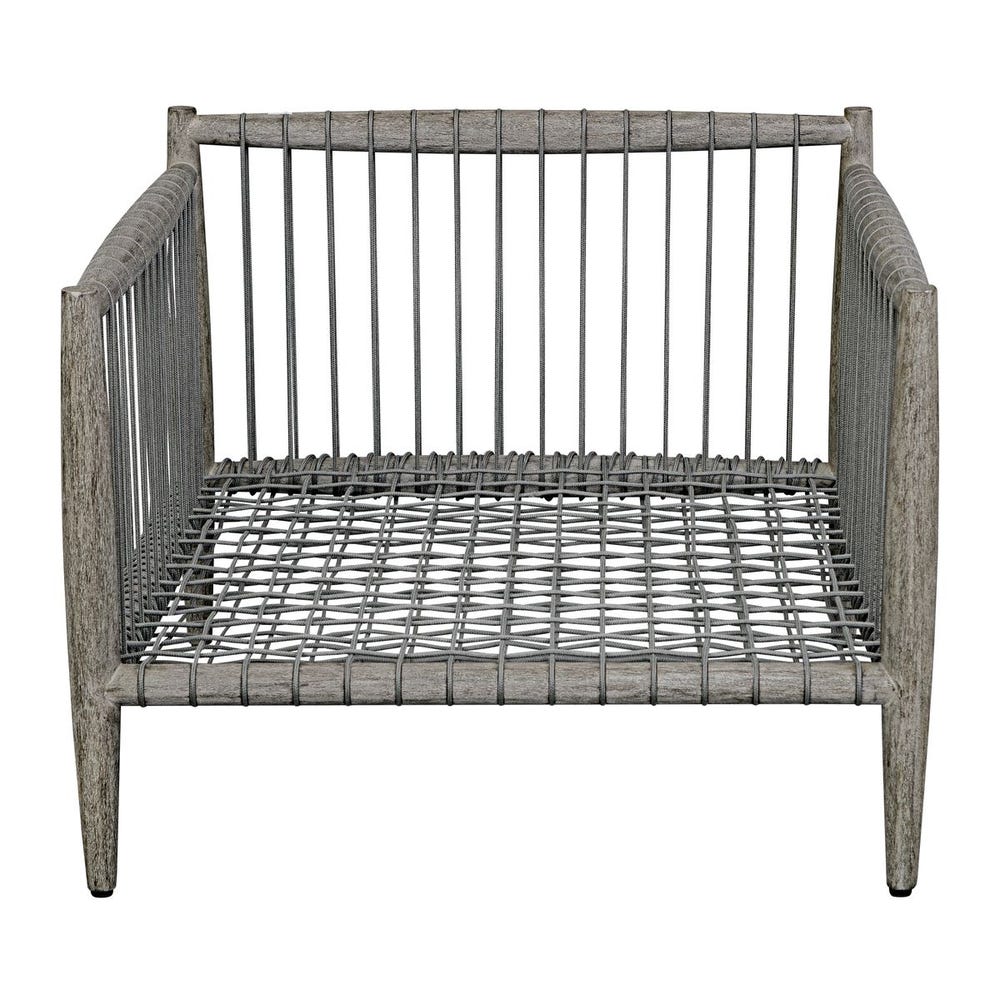 Borneo Outdoor Lounge Chair, Oyster – Image 11