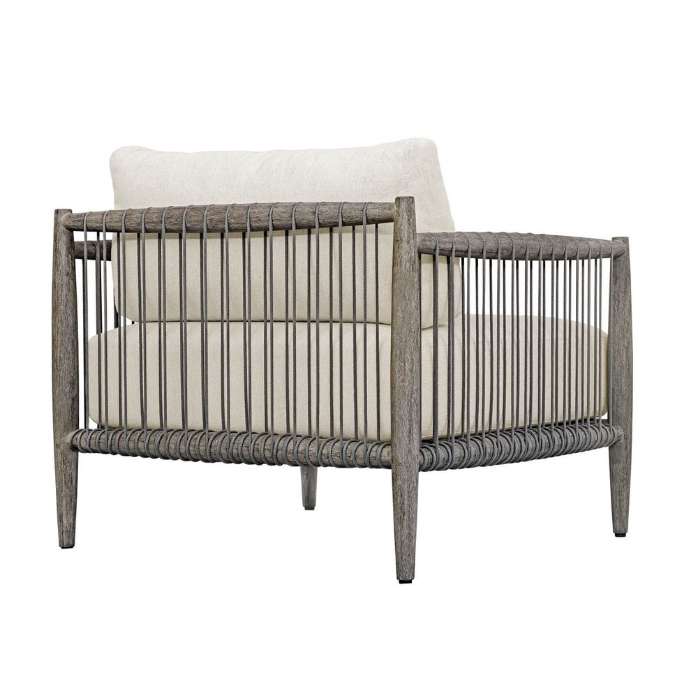 Borneo Outdoor Lounge Chair, Oyster – Image 12