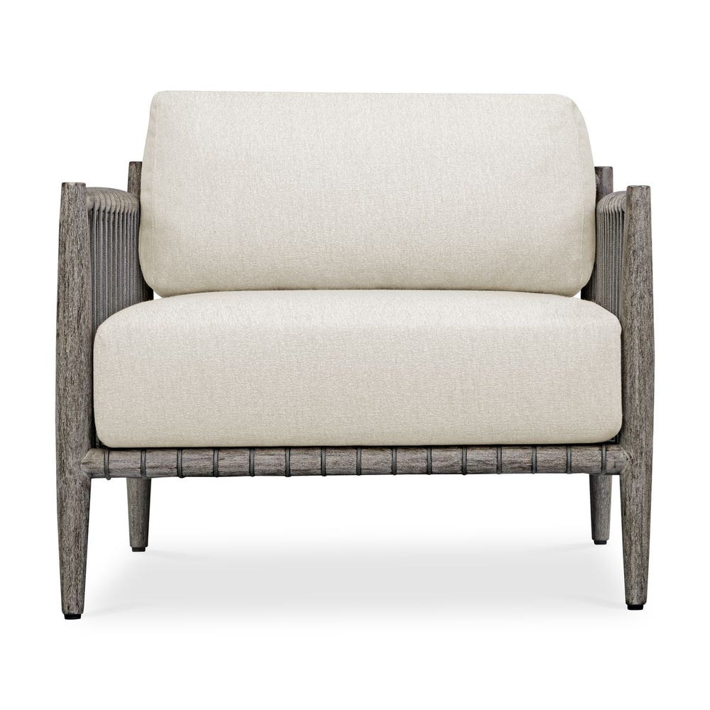 Borneo Outdoor Lounge Chair, Oyster – Image 4