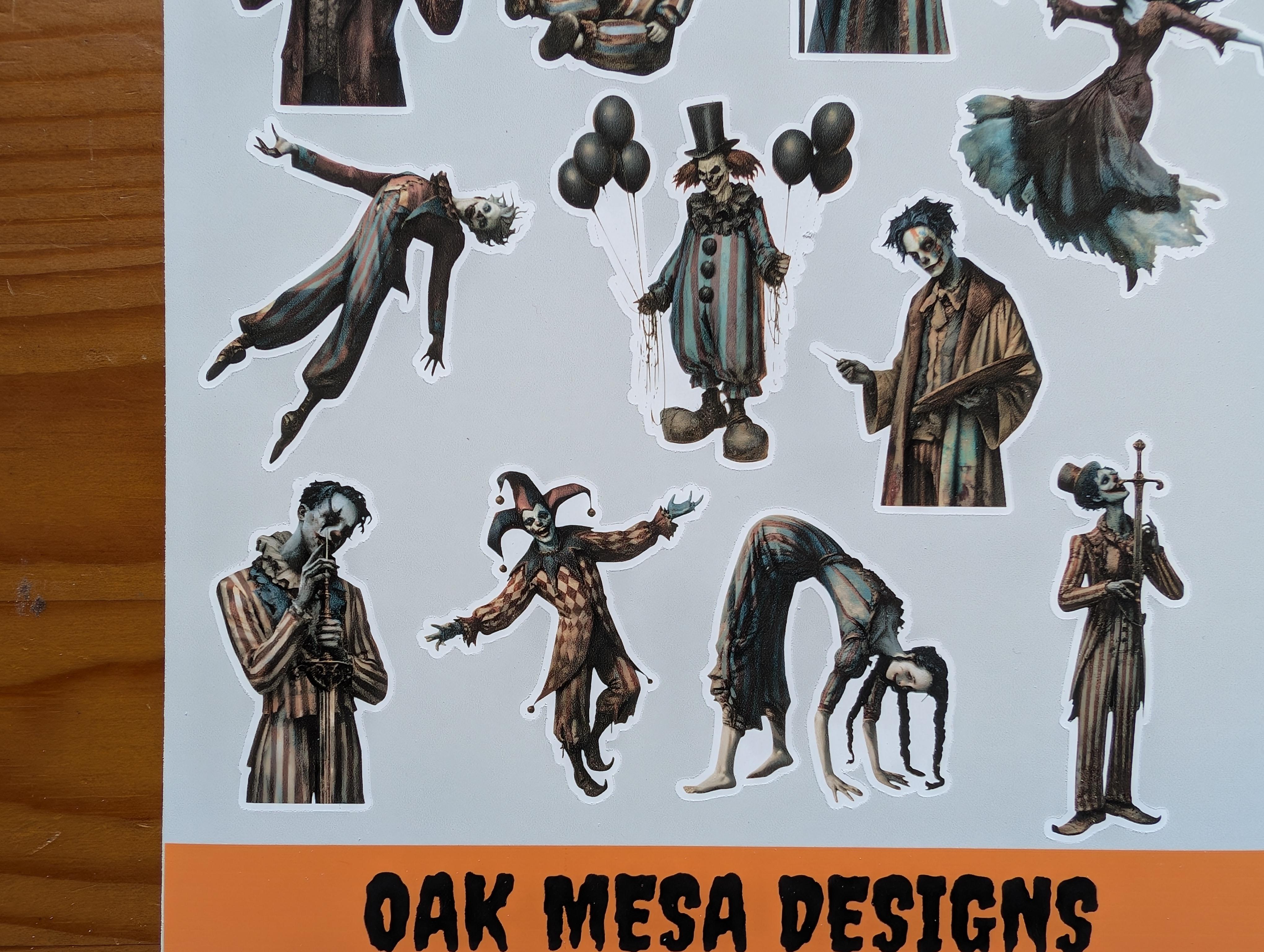 Haunted Carnival Sticker Sheet – Image 5