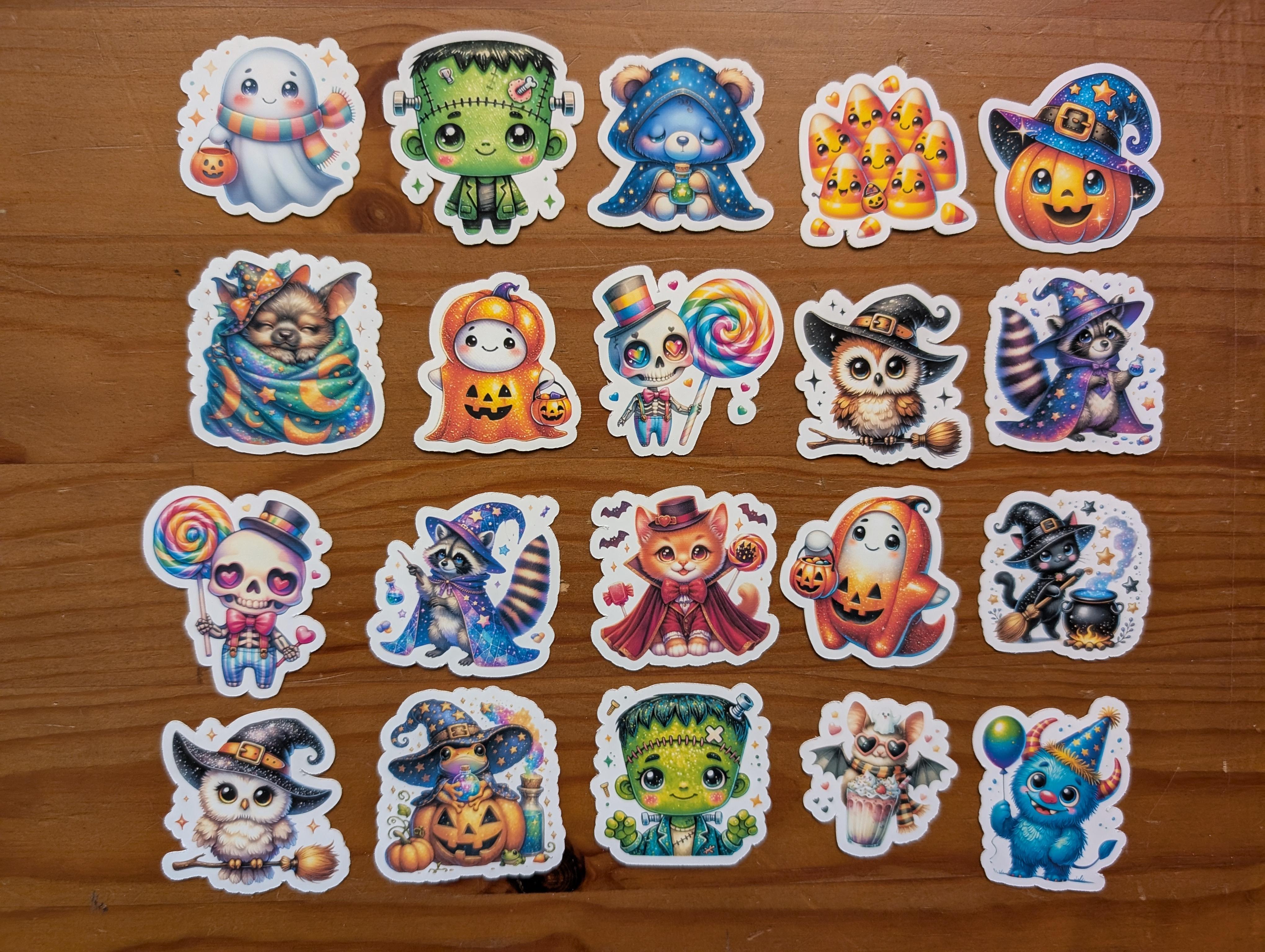Halloween Character Mega Vinyl Sticker Pack – Image 6