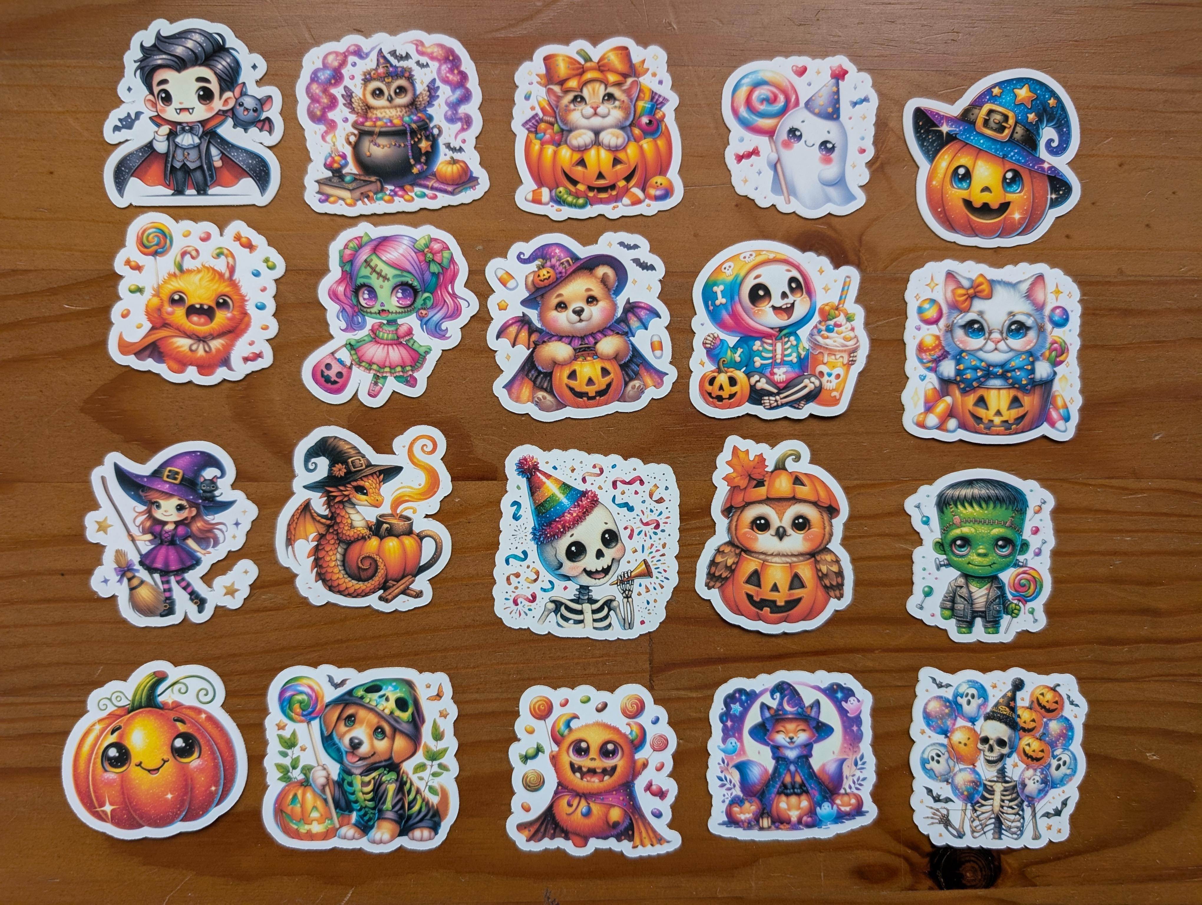 Halloween Character Mega Vinyl Sticker Pack – Image 5