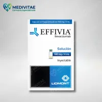EFFIVIA BEVACIZUMAB SOLUCIÓN INYECTABLE 100 MG / 4 ML – Imagen 1