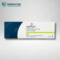 SIMPONI® 50 mg / 0.5 mL (Golimumab) - Caja con 1 Pluma Precargada – Imagen 1