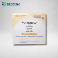 OHRENCIA ABATACEPT SOLUCIÓN INYECTABLE 125 MG / ML CAJA CON 4 JERINGAS – Image 1