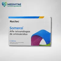 SOMERAL® (Alfa Cetoanálogos de Aminoácidos) - Caja con 100 Tabletas – Image 1
