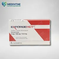 Exforge Hct Comprimido 5 Mg/160 Mg/12,5 Mg, 14 Comprimidos – Image 1