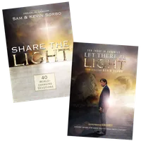 Share the Light Devotional & Let There Be Light DVD Autographed by Kevin and Sam Sorbo – Image 1