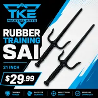Sai - Rubber Training - 21" – Image 1
