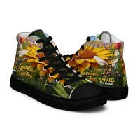 Marabel - Mens High top canvas shoes – Image 8