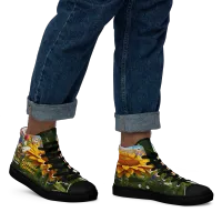 Marabel - Mens High top canvas shoes – Image 7