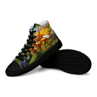 Marabel - Women’s high top canvas shoes – Image 12