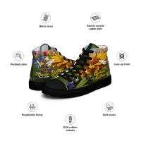 Marabel - Women’s high top canvas shoes – Image 2