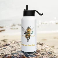 Marbel - Stainless steel water bottle with a straw lid – Image 2