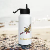 Marbel - Stainless steel water bottle with a straw lid – Image 4