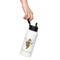 Marbel - Stainless steel water bottle with a straw lid – Image 6