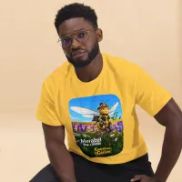 Marabel Yellow Classic Tee – Image 3