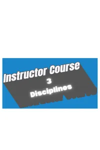 Instructor Course 3 Disciplines – Image 1