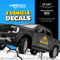 Special - 2 vehicle decal – Image 1