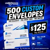 Special - 500 envelopes – Image 1
