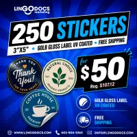 Special - 250 stickers – Image 1