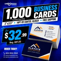 Special - 1,000 Business cards – Image 1