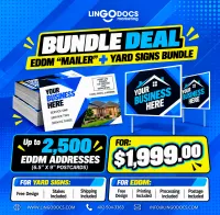 EDDM + Yard Signs Marketing Bundle – Up to 2,500 Homes – Image 1