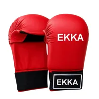 EKKA Karate Mitts – Red/Blue, Small/Large – Image 1