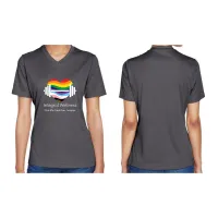 IW Pride – M, Women T-shirt, Dark Grey Heather