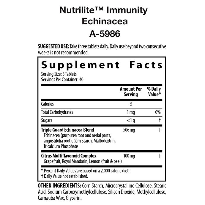 Nutrilite Immunity Echinacea – Image 3