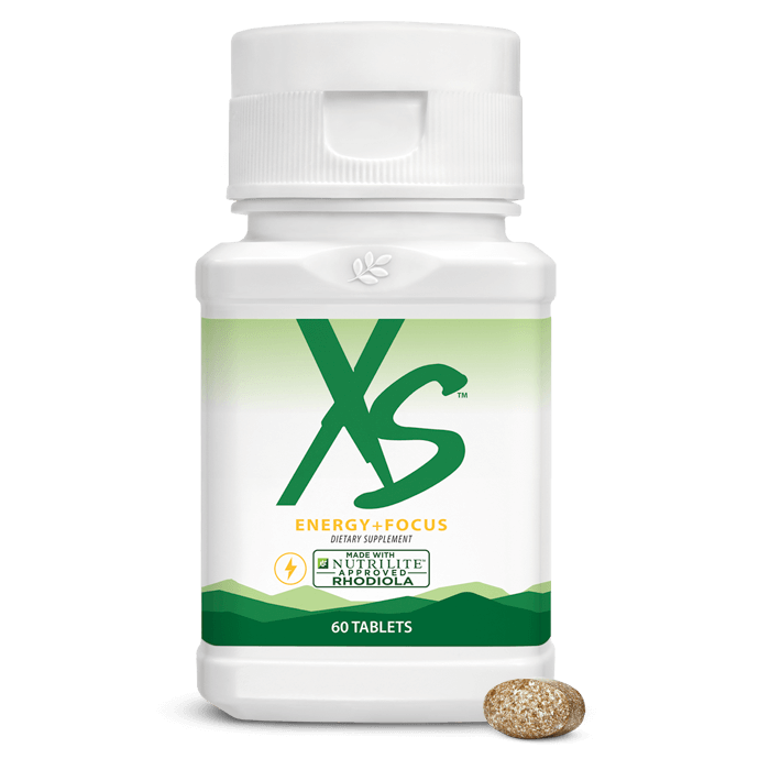 XS Energy + Focus Dietary Supplement - 60 Tablets – Image 1