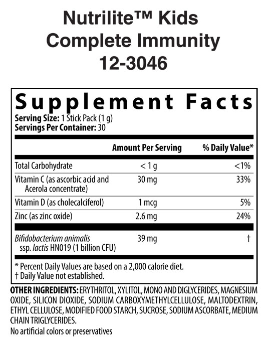Nutrilite Kids Complete Immunity Fast-Melt Powder – Image 3